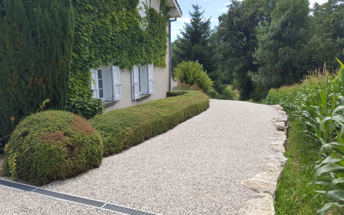 Cration Chemin en Gravistar  Rochetoirin conue le 05/07/2025