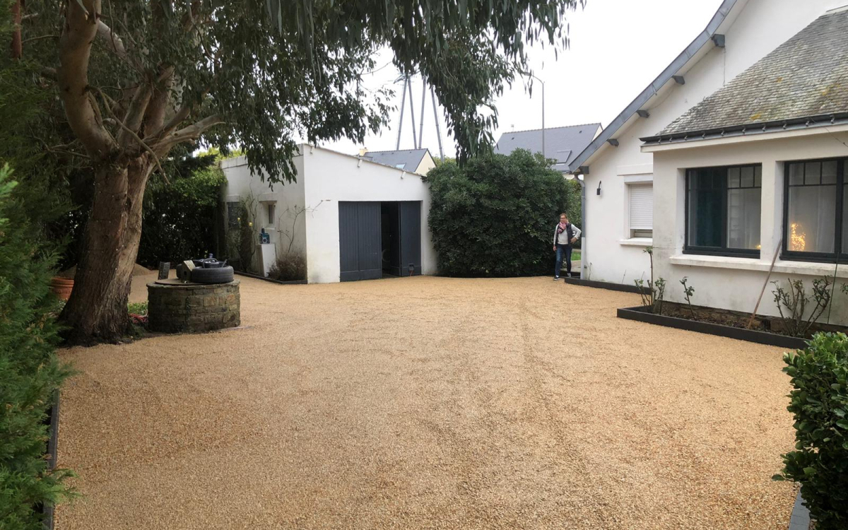 Conception Cour en Alvostar - Morbihan cre le 17/03/2022