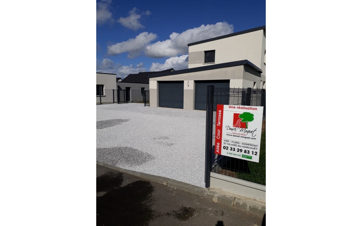 Cration Cour en Alvostar  saint Georges des Groseillers  ralise le 10/01/2023