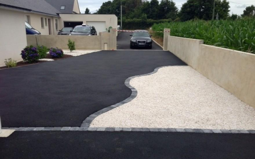 Cration Cour en Stardraine  Auray conue le 01/05/2025