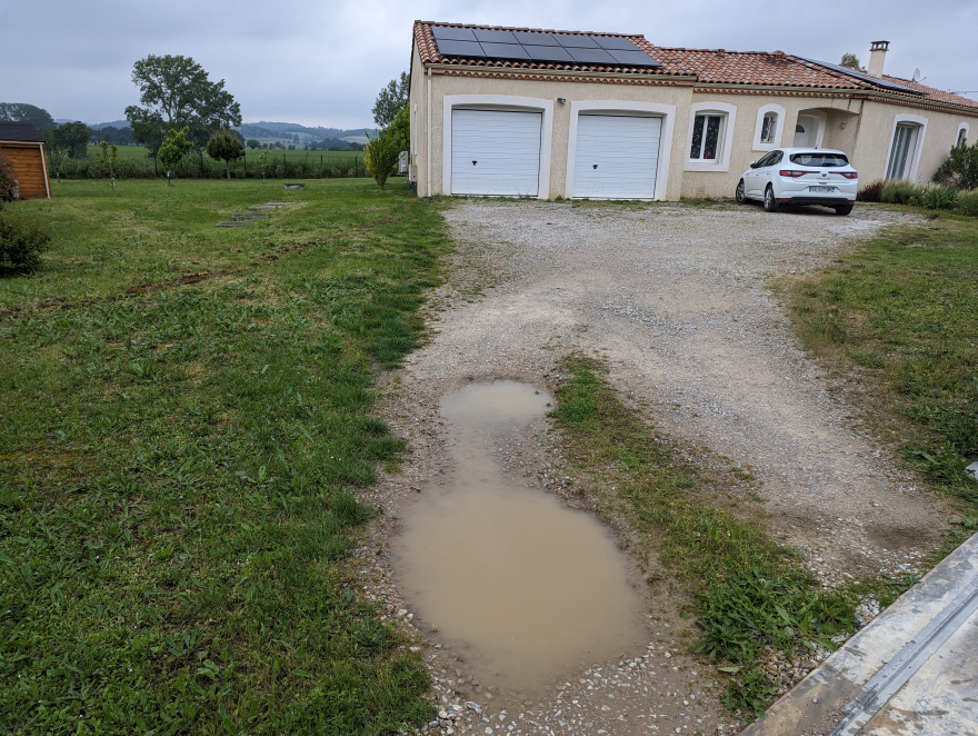 Ralisation Cour en Alvostar  Poudis conue le 17/11/2023