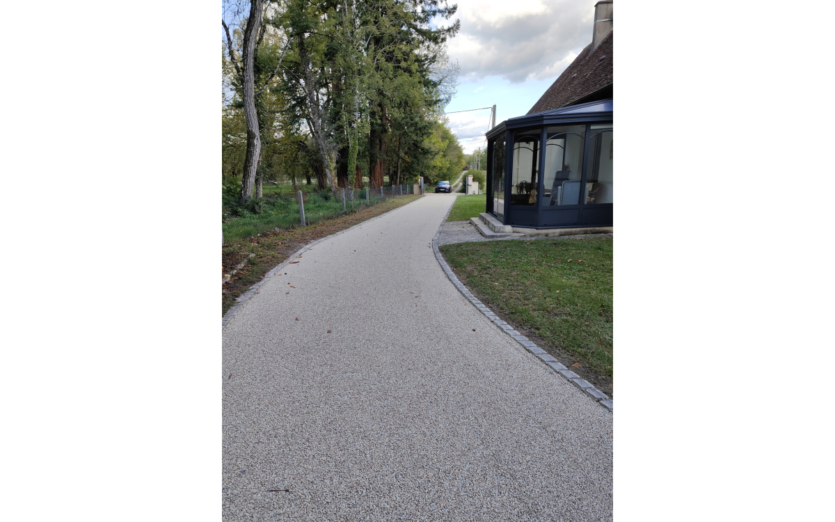 Conception Cour en Gravistar  ROMORANTIN cre le 24/01/2024