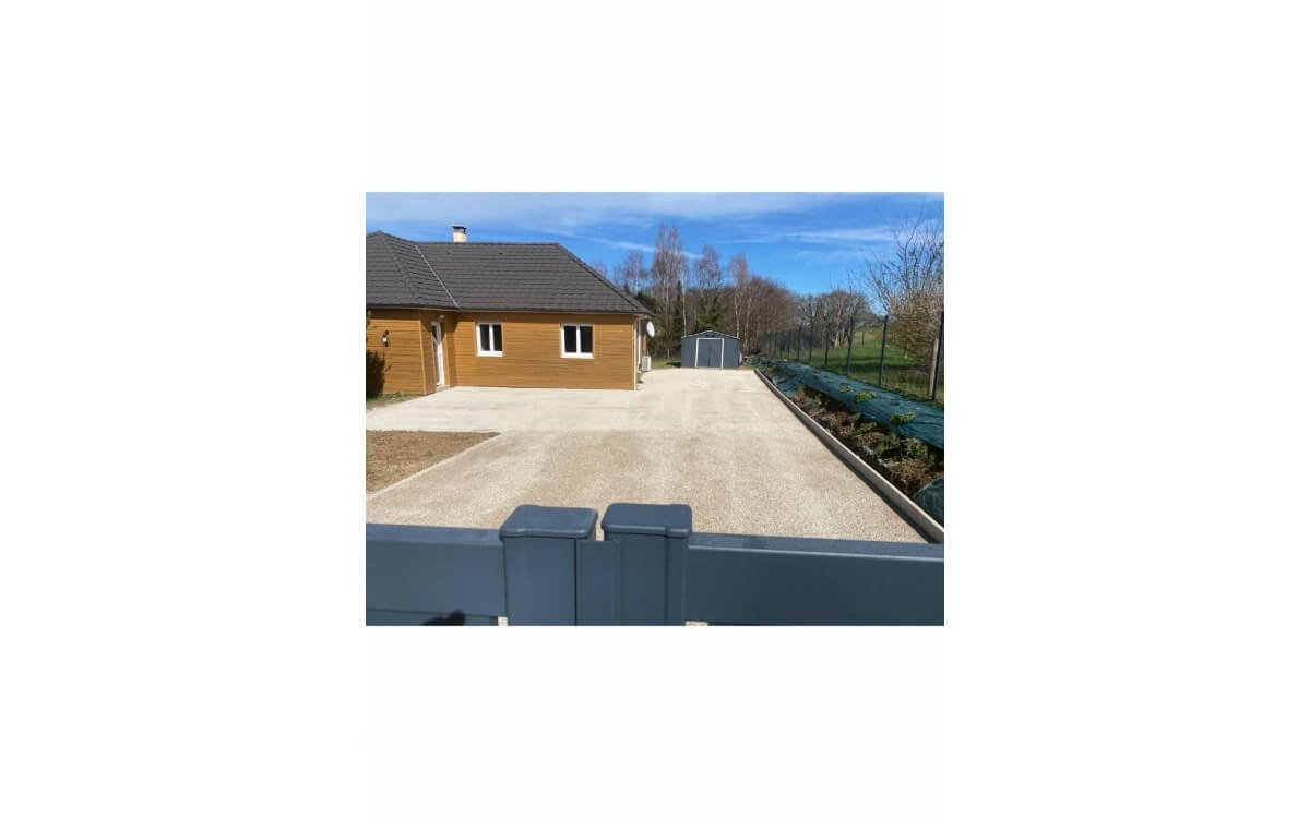 Ralisation Cour en Gravistar  Brive-la-Gaillarde conue le 04/02/2025
