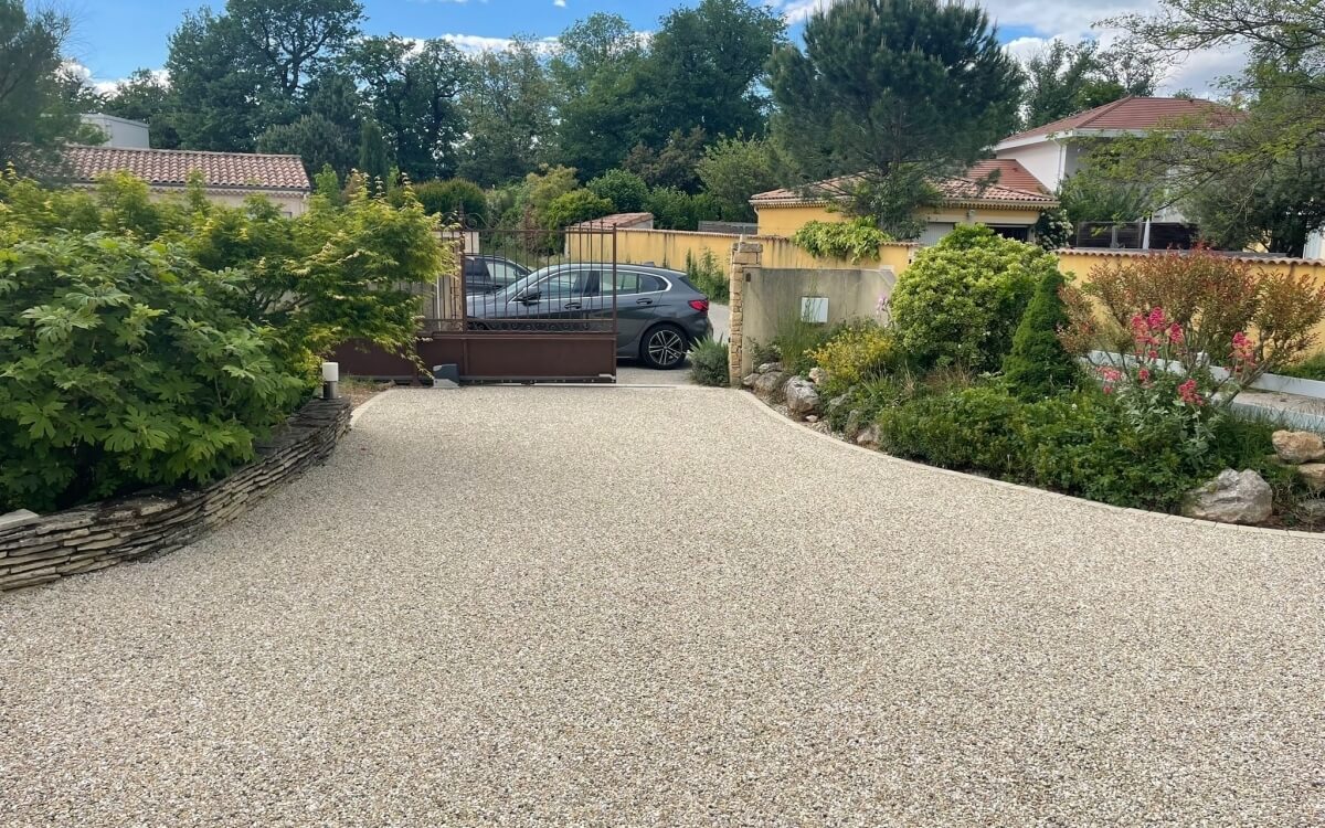 Cration Cour en Gravistar - Drme ralise le 11/06/2025