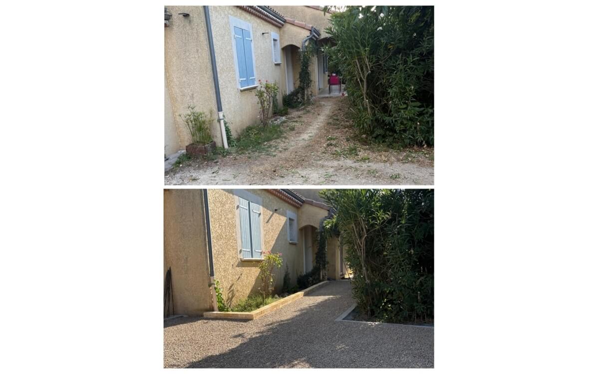 Ralisation Cour en Alvostar - Drme