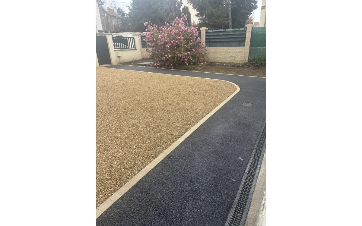 Conception Cour en Alvostar, enrob  chaud et Pav la couture  EAUBONNE