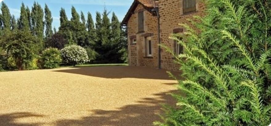 R�alisation Cour en Gravistar� - Lot et Garonne