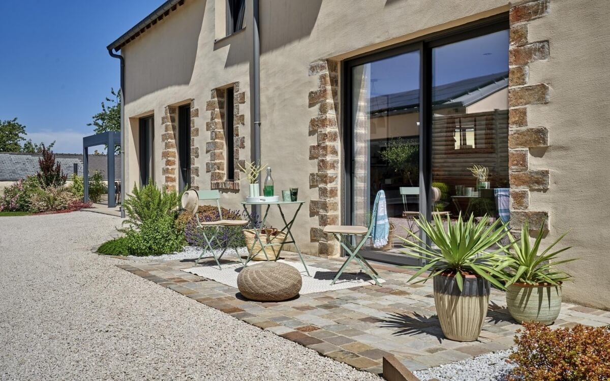 Conception Cour en Alv�ostar� - Lot et Garonne