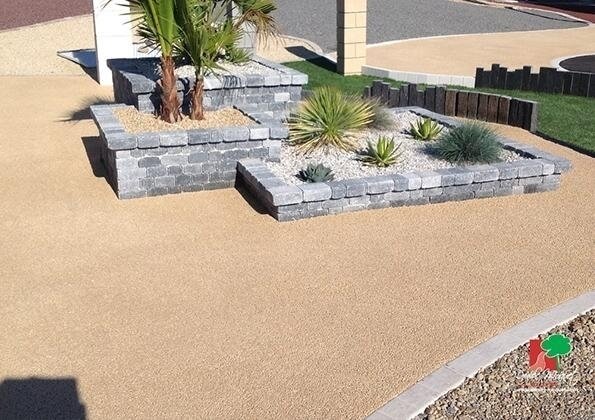 Conception Cour en Gravistar� - Lot et Garonne