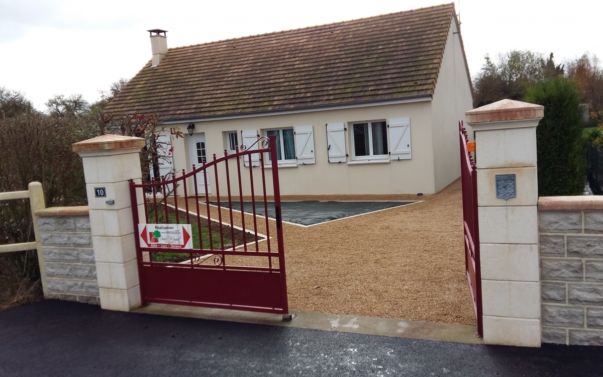 Ralisation Cour en Gravistar en Manche  Saint L? conue le 01/04/2019
