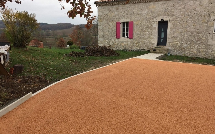 Conception Cour en Alvostar et Pav la Couture  Cauzac ralise le 28/01/2019