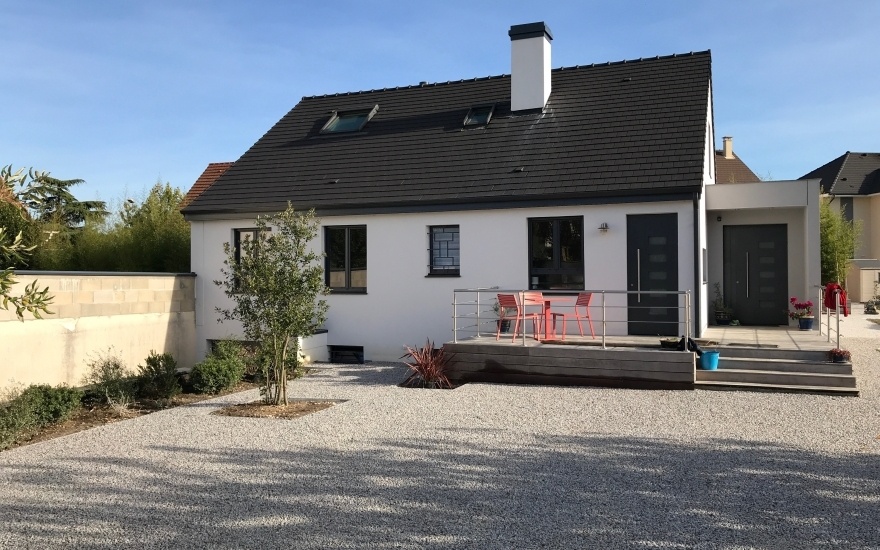 Conception Cour en Alvostar  Vernouillet cre le 12/02/2019