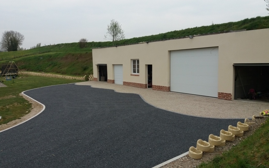 Cration Cour en Gravistar et Pav La Couture   Saint Germain sur Bresle conue le 02/05/2019