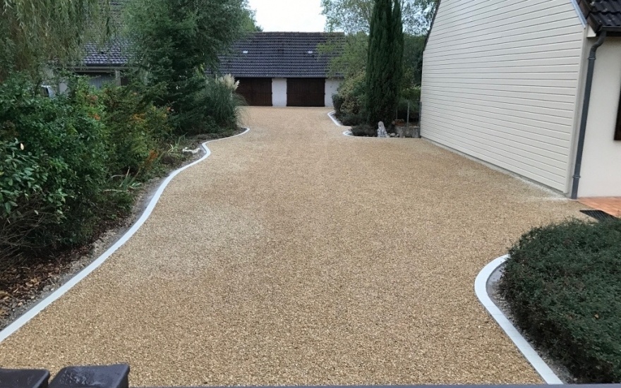 Ralisation Cour en Gravistar  Les Montils conue le 20/09/2019
