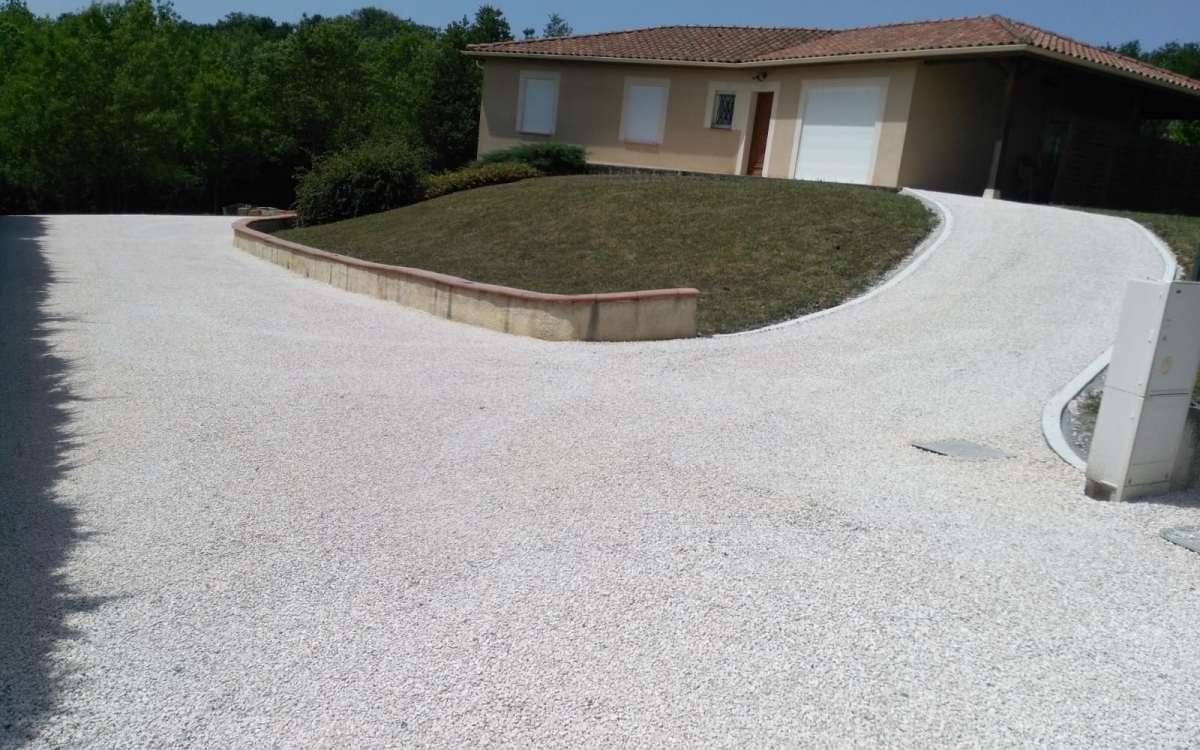 Conception Cour en Gravistar - Gers ralise le 09/03/2020