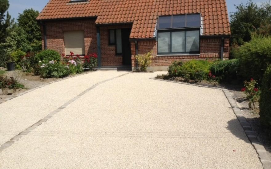 R�alisation Grande cour en Gravistar� � Raimbeaucourt con�ue le 13/12/2025