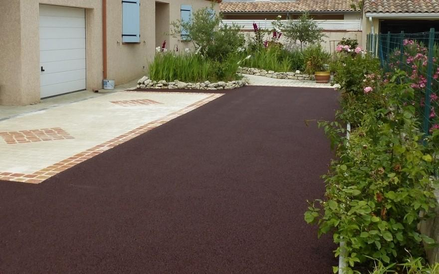 Cration Cour en Stardraine  Mondoville ralise le 01/05/2025