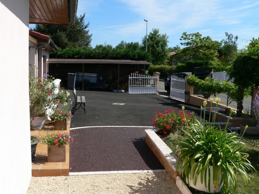 Ralisation Cour en Stardraine et enrob  chaud  Lancie conue le 01/05/2025