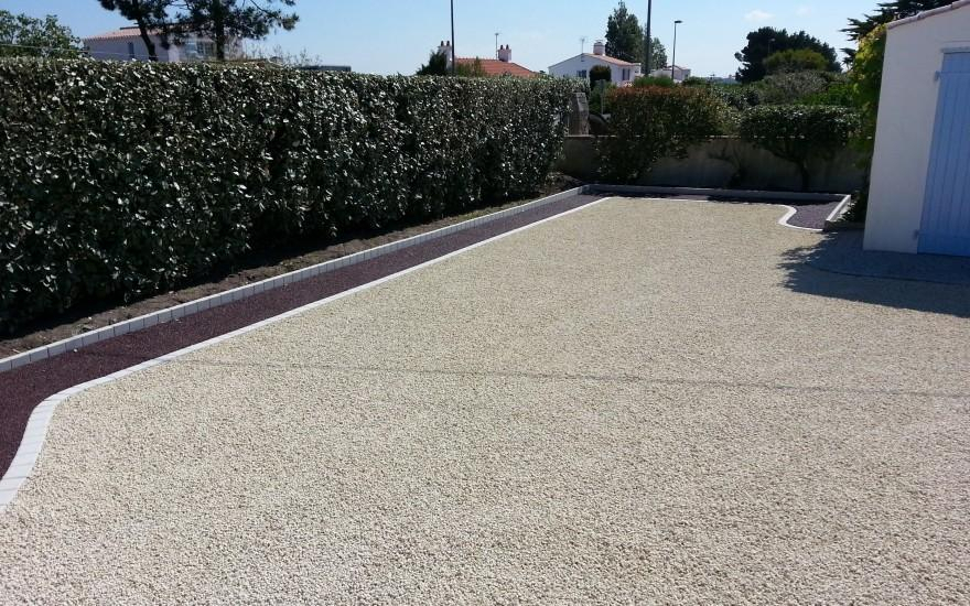 Ralisation Cour en Alvostar  Pornic conue le 01/05/2025