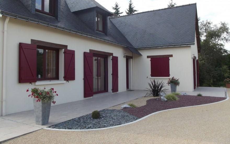 Conception Cour en Gravistar avec terrasse  Chateaubriant cre le 01/05/2025