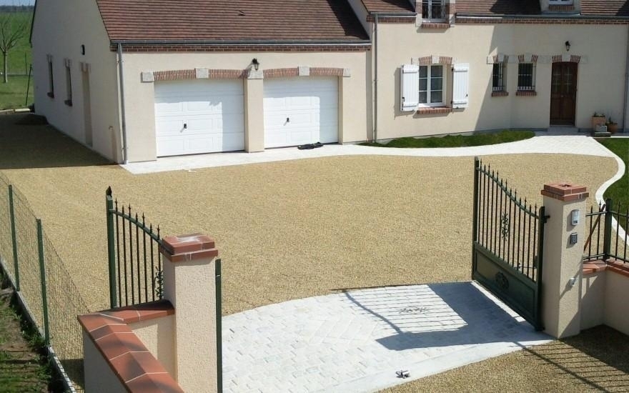 R�alisation Cour en Alv�ostar� et pav� La Couture� � Orl�ans cr��e le 13/12/2025