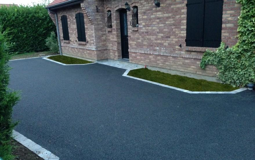 Ralisation Cour en Stardraine  Tourmignies cre le 30/04/2025