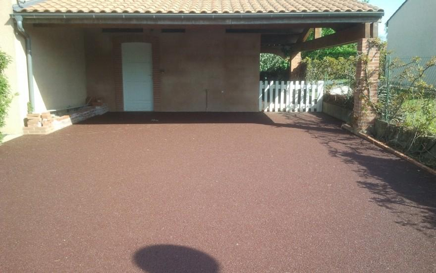 Ralisation Cour en Stardraine  Plaisance-du-Touch cre le 15/01/2018