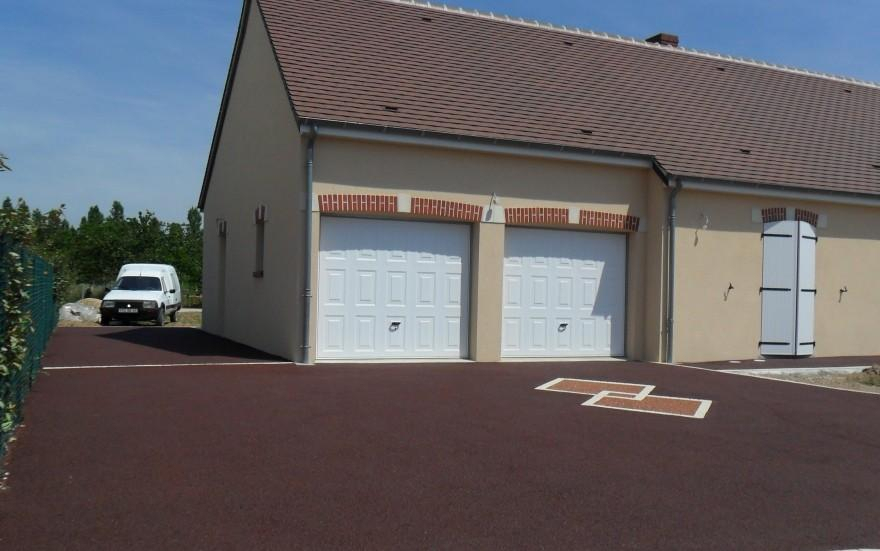 Conception Cour en Stardraine avec motif  Blois ralise le 01/05/2025