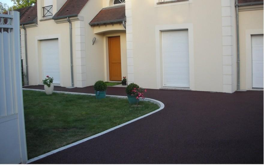 Cration Cour en Stardraine  Bourron-Marlotte conue le 01/05/2025