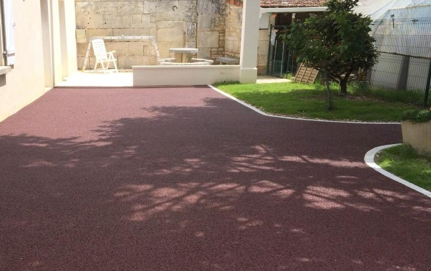 Cration Cour en Stardraine et pav La Couture  Prigueux conue le 01/05/2025