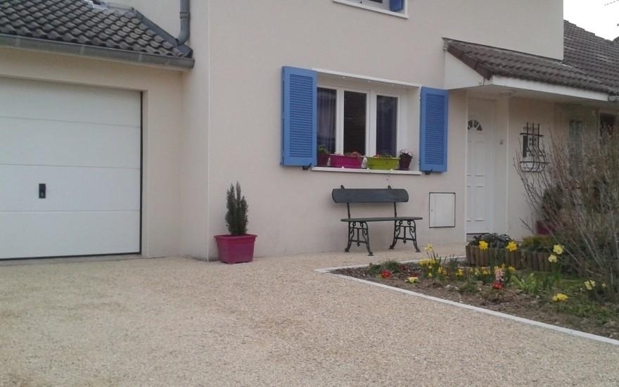 Conception Cour en Alvostar  Chaponnay ralise le 30/04/2025
