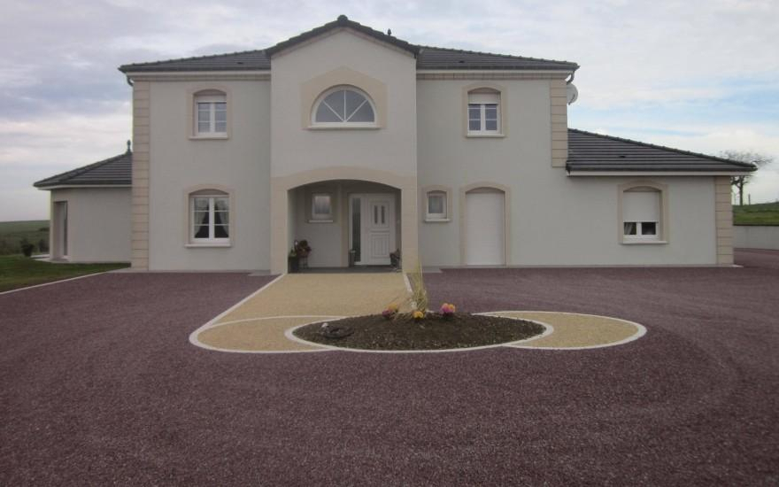Ralisation Cour en Gravistar  Brabant-en-Argonne conue le 01/05/2025