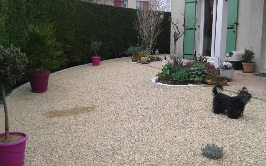 Cration Cour en Alvostar  Vienne conue le 30/04/2025