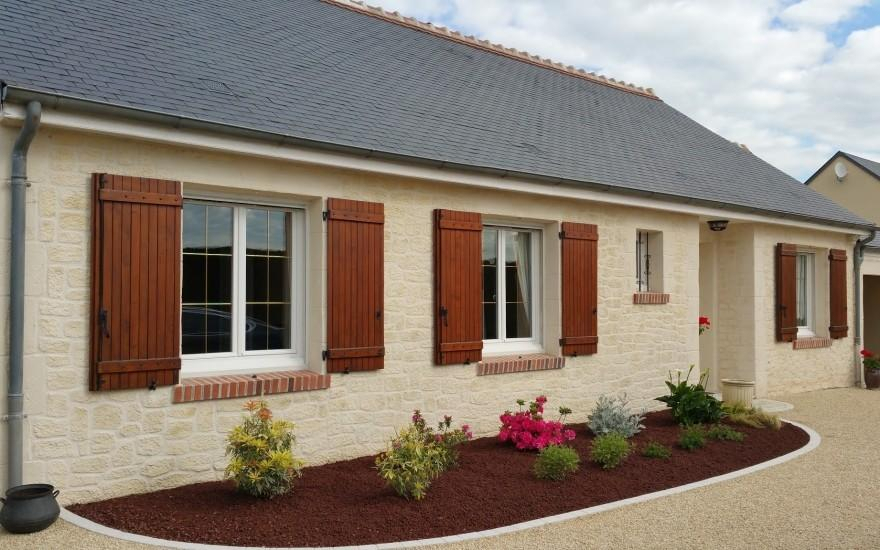Conception Cour en Alvostar  Coulommiers-la-Tour ralise le 01/05/2025