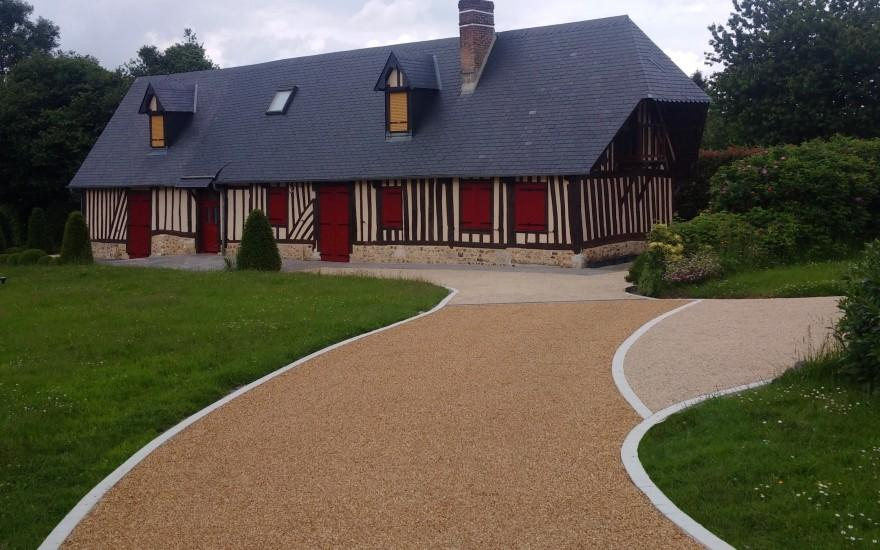 Conception Cour en Gravistar� � Lisieux r�alis�e le 13/12/2025