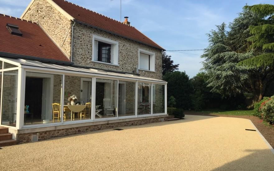 Conception Cour en Alv�ostar� � Sermaise r�alis�e le 13/12/2025