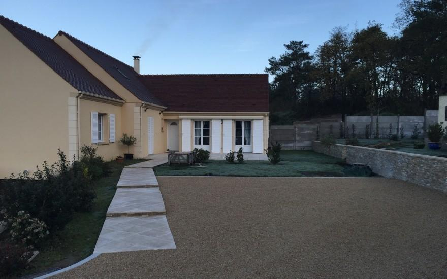 Cration Cour en Alvostar  Villeconin ralise le 30/04/2025