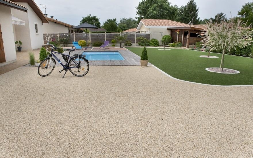 R�alisation Cour en Gravistar� et DM Green� � Audenge con�ue le 13/12/2025