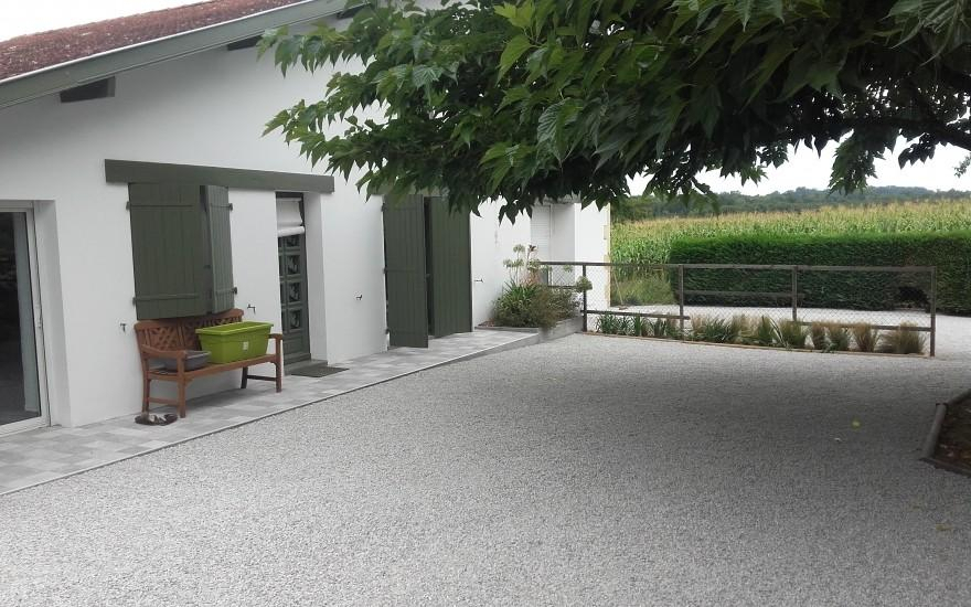 Cration Cour en Gravistar  Orthez conue le 01/05/2025