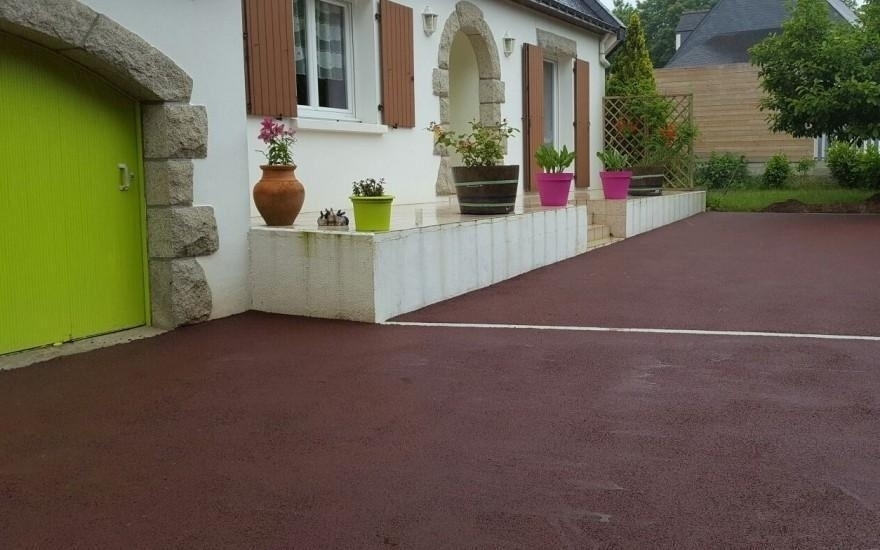 Ralisation Cour en Stardraine  Auray cre le 01/05/2025