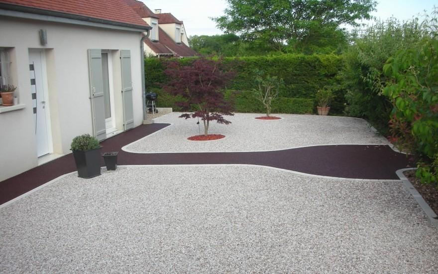 Conception Cour en Stardraine et Alvostar  Grez-sur-Loing ralise le 01/05/2025