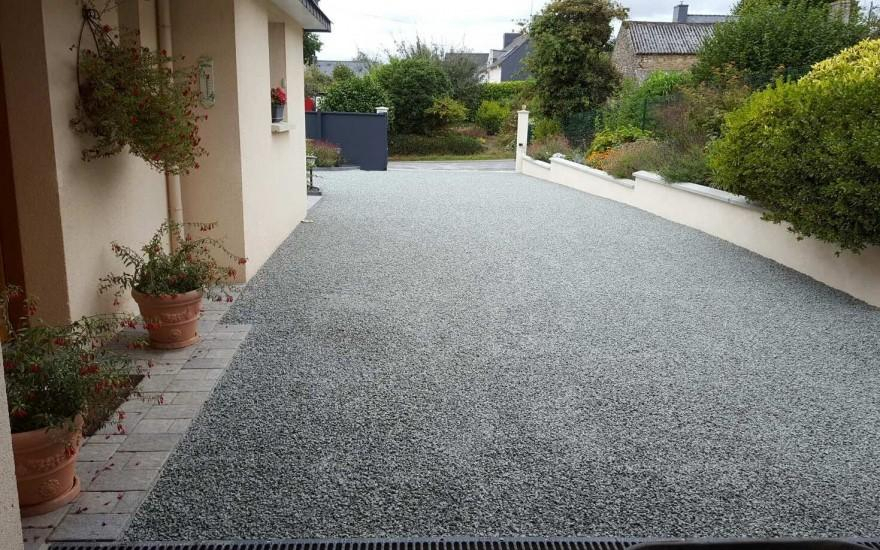 Cration Cour en Gravistar  Auray conue le 01/05/2025