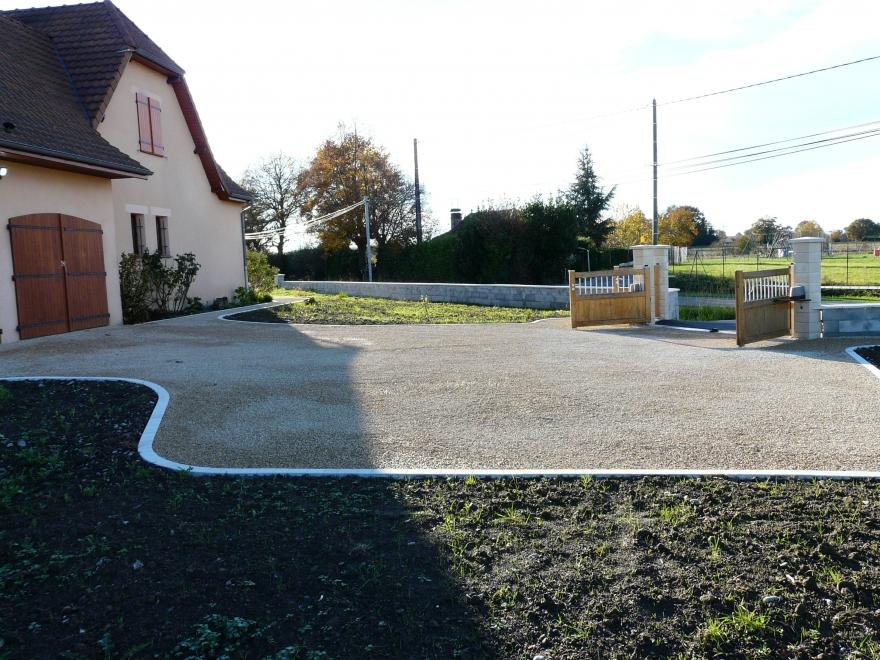 Cration Cour en Gravistar  Orthez conue le 01/05/2025