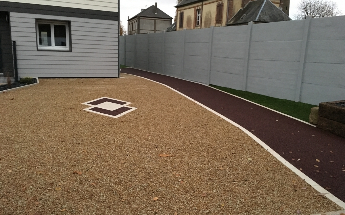 Ralisation Cour en Alvostar et Stardraine  La Fert-Frnel conue le 01/05/2025