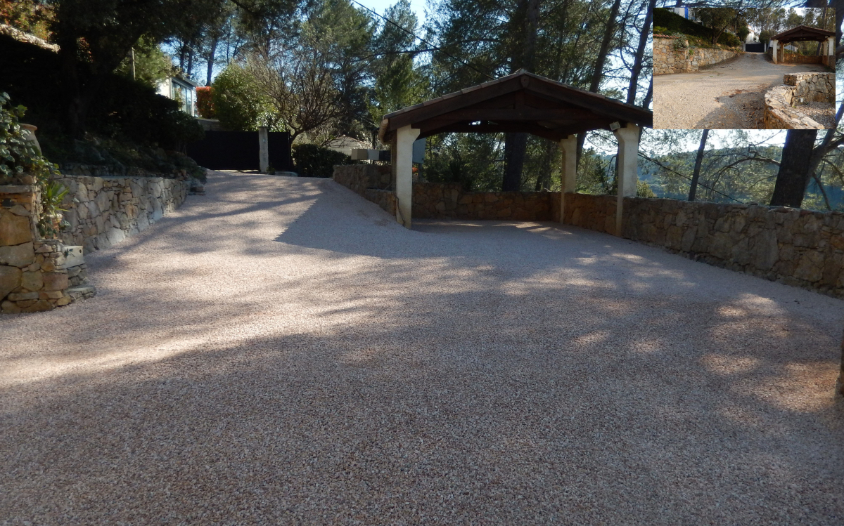 Cration Cour en Gravistar  Trans-en-Provence ralise le 01/05/2025