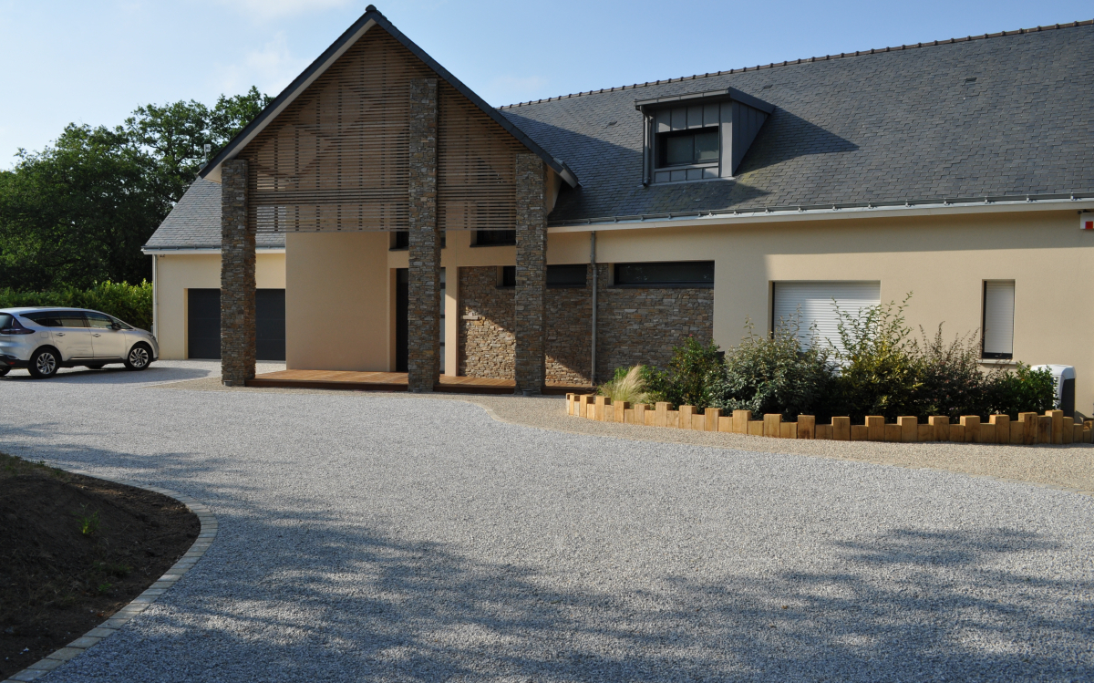 Conception Cour en Alvostar  Saint Nazaire ralise le 30/04/2025