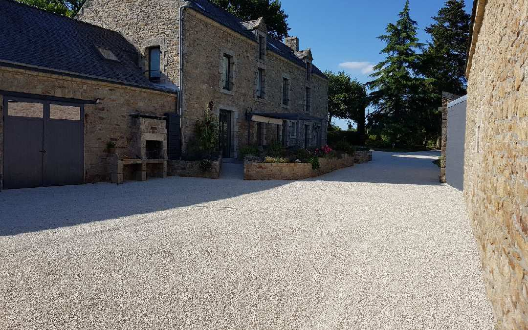 Cration Cour en Gravistar  Auray conue le 01/05/2025