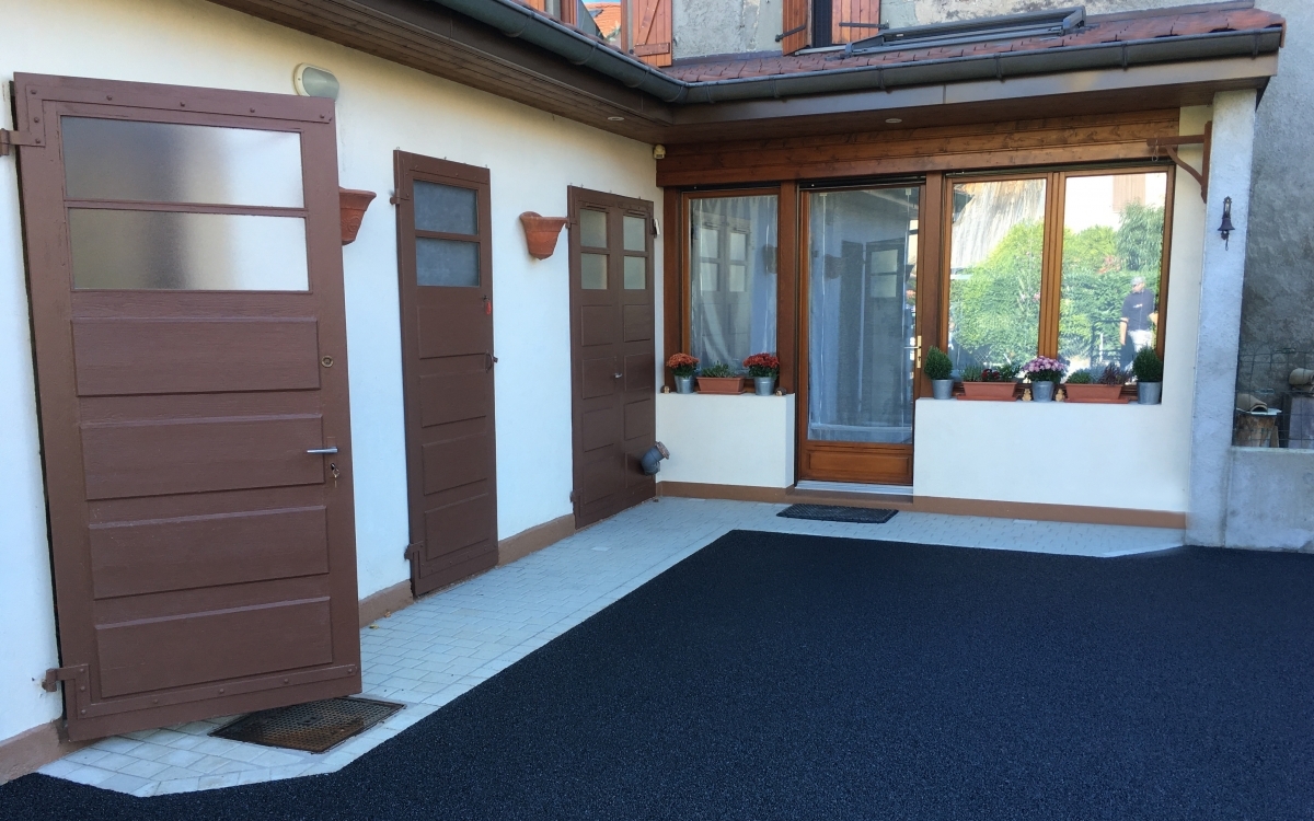 Cration Cour en Stardraine  Thonon-les-Bains ralise le 28/12/2017