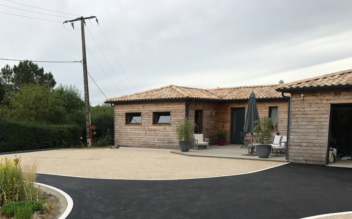 Conception Cour en Stardraine et Gravistar  Bressuire ralise le 28/12/2017