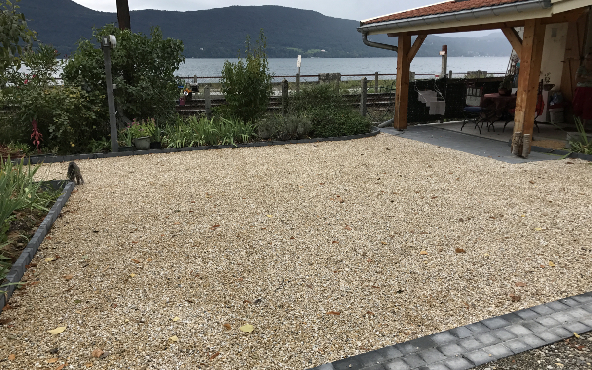 Ralisation Cour en Alvostar  La Motte Servolex conue le 02/05/2018